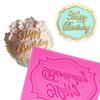 Silicone Mold Chocolate Fondant Cake Decoration Tools Cupcake Mould HAPPY BIRTHDAY Baking Mold