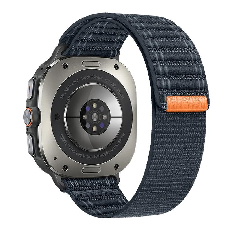 Спортивный плетеный нейлоновый ремешок-петля для Samsung Galaxy Watch Ultra 47 мм Браслет Запасные аксессуары для ремешка