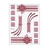Red Henna Tattoo Kit, Waterproof Henna Tattoos Stickers, Temporary Tattoo Stickers for Women Wedding Party Festival Decorations