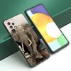 Animal Elephant Phone Case For Samsung A13 A22 A24 A32 4G A23 A25 A34 A35 A52S A53 A54 A55 A73 5G A12 A14 A15 A31 A33 A50 A51A72