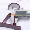 F26C Aluminium Alloy Curtain Pole Bracket Simple Curtains Fixing Supplies Household for Home Bedroom Living Room Curtains