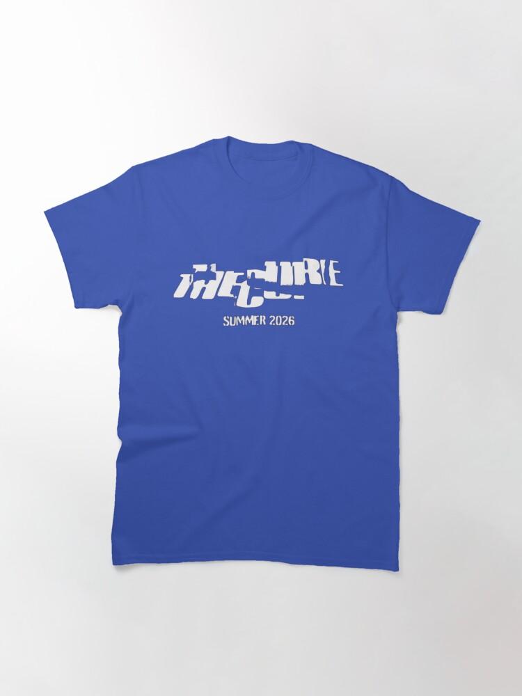 The Cure The Cure Summer 2026 logo, Gothic Rock T-shirt,Post Punk T-shirt,80s T-shirt Classic T-Shirt