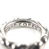 Excellent CHROME HEARTS Ring Scroll banding Silver 925 mens Used