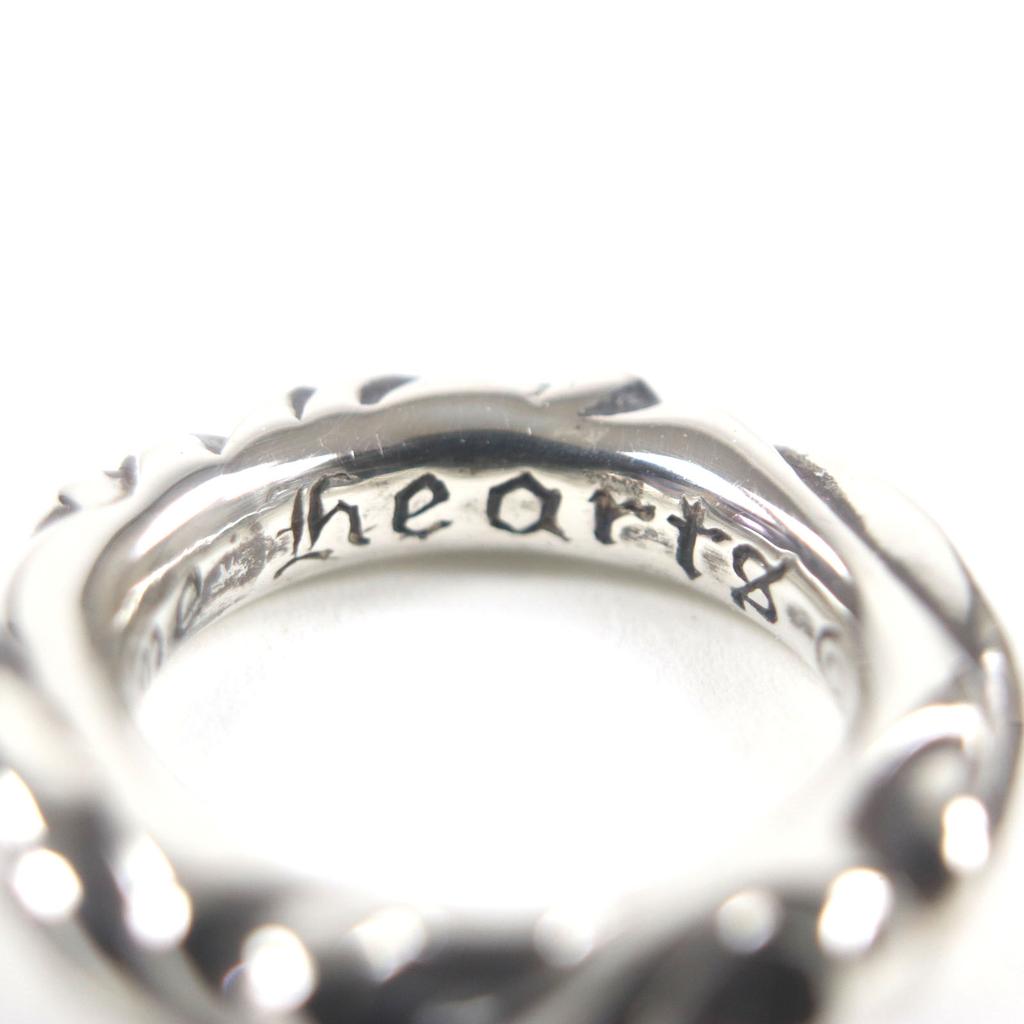 Excellent CHROME HEARTS Ring Scroll banding Silver 925 mens Used