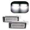 2Pcs White Car Led License Plate Lights For Renault Espace IV Scenic II III Laguna II Fluence Captur Modus For Dacia Lodgy Logan
