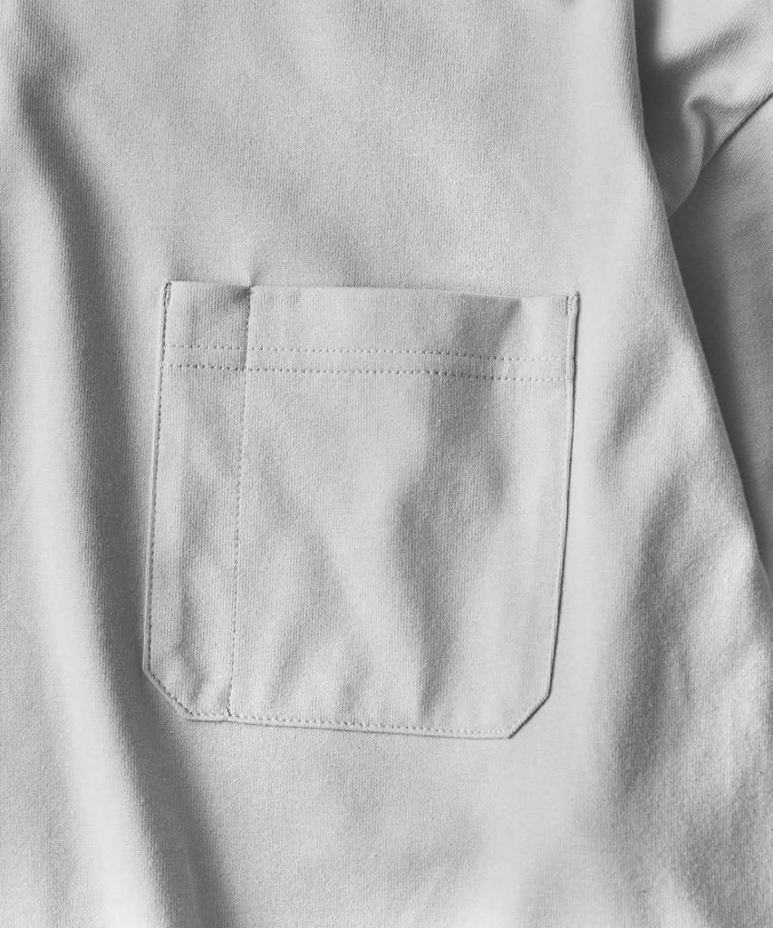 GORDON MILLER Унисекс Длинный рукав VIBTEX Размер 0 Размер S Светло-серый 1767067 Футболка WORKS_UTILITY (Эквивалент JP)