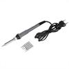 60W Electric Soldering Iron Adjustable Temp Hand Tool Kit with 5 Solder Tips