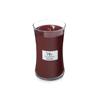 Bougie Parfumée - Woodwick - Black Cherry - Rouge - Verre - Contemporain - Design