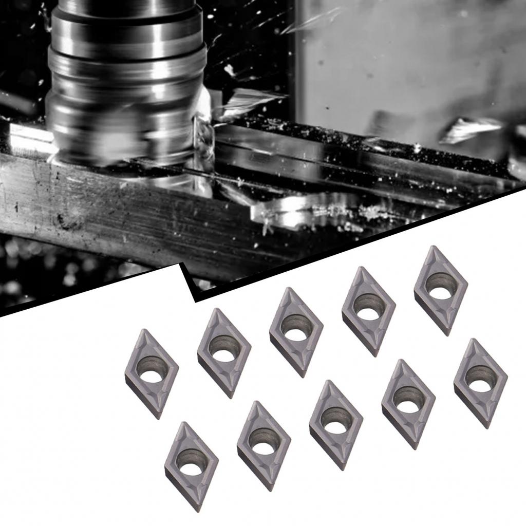 Carbide Inserts Inserts Turning 10 Pcs For SDJCR/SDNCN/SDQCR Series