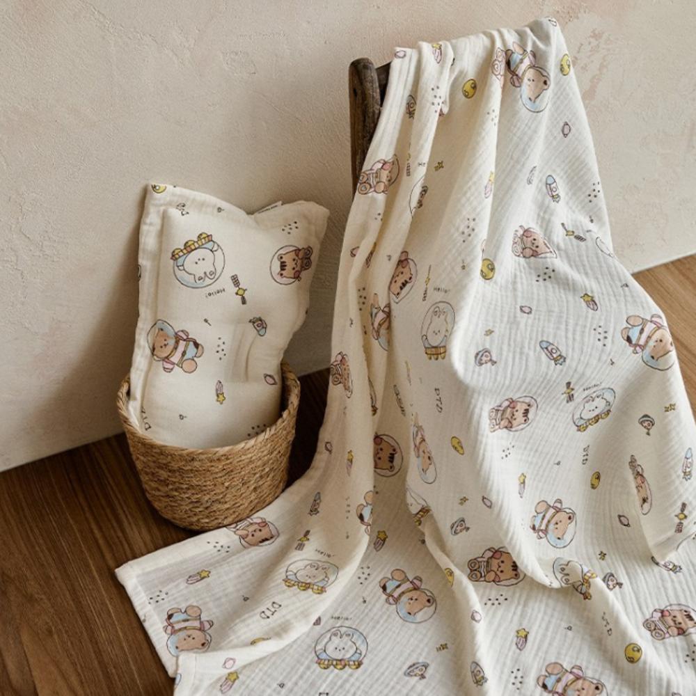 Pure Modal Triple-Layer Baby Blanket for All Seasons