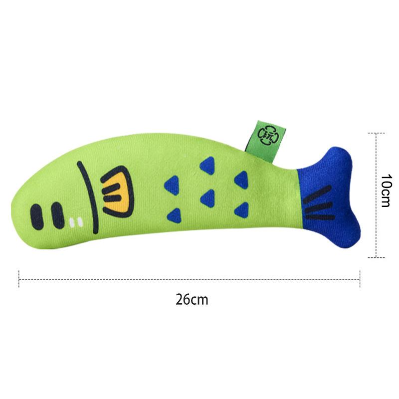 Игрушки с кошачьей мятой, устойчивые к укусам, мультяшные игрушки для жевания кошек, интерактивные игрушки для кошек, имитация рыбок, игрушка в виде котенка, избавляющая от скуки, игрушки для кошек