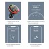 FM Radio Transmitter Car Bluetooth MP3 Player Handsfree Car Kit Dual USB Charger TF U Disk Music Player Car Accessorie