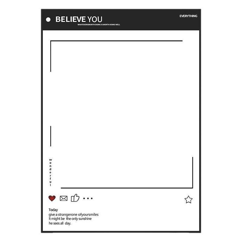 Магнитная меловая/маркерная доска для холодильника, стикер для заметок на дверь