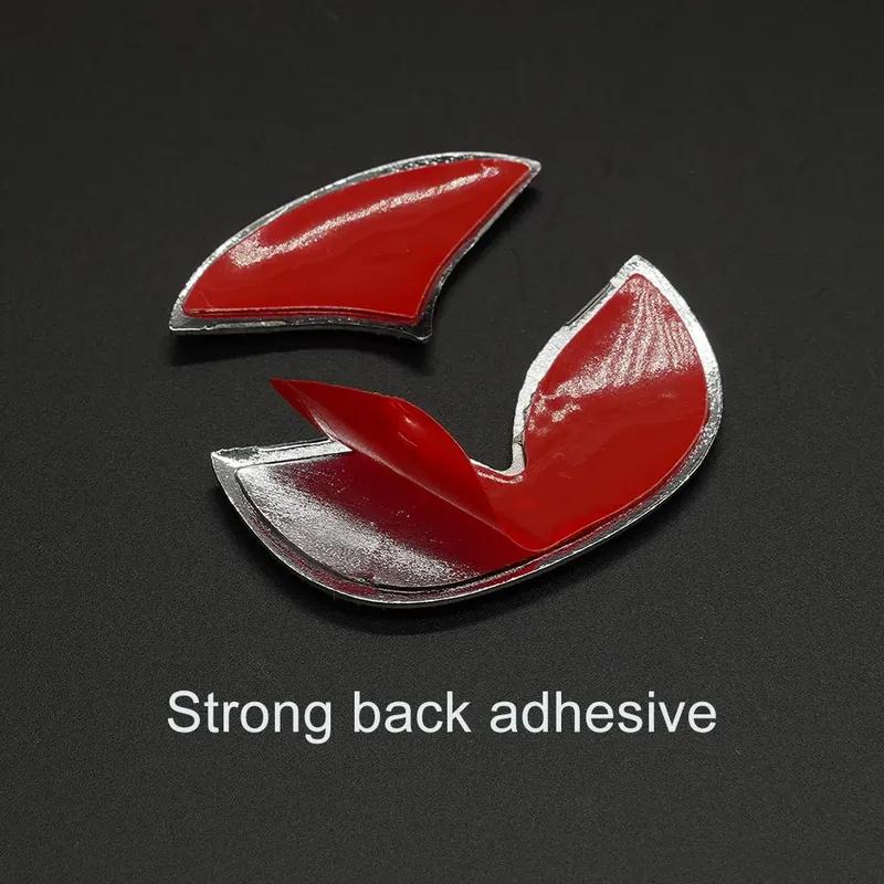 Наклейка-эмблема на руль автомобиля Bling для Mazda