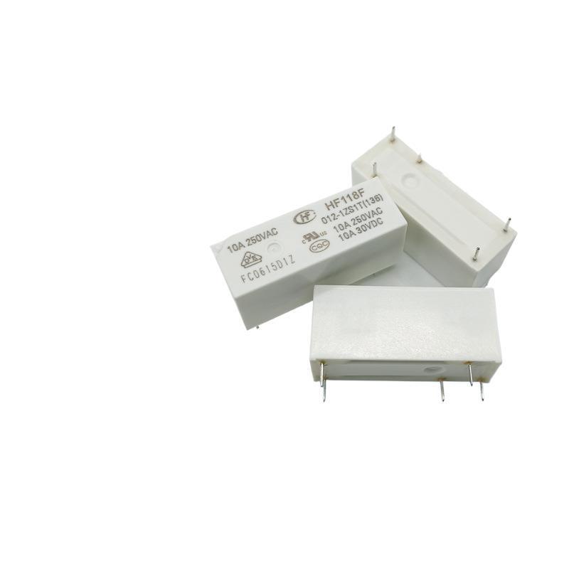 Hongfa Relay HF118F 5-Pin 10A 12V/24V Changeover