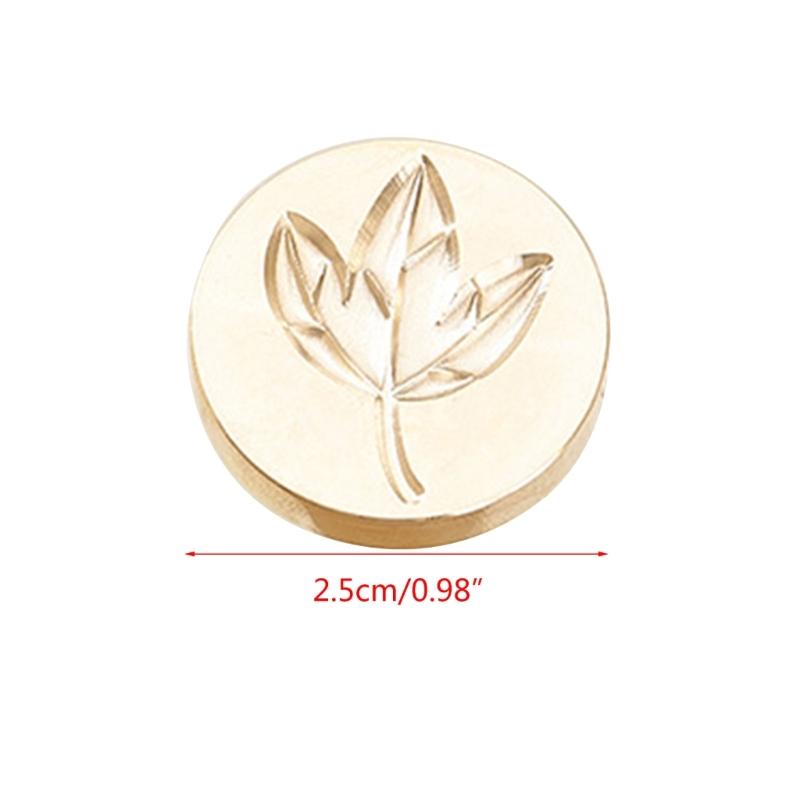 Серия «Фруктовые растения» Сургучная печать для рождественских конвертов, открыток, свадебных приглашений, декор, латунная печать с клевером для воска