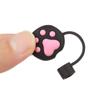 Airtight Splash Proof Cartoon Plugs Cover Drinking Dust Cap Silicone Straw Plug Cup Accessories