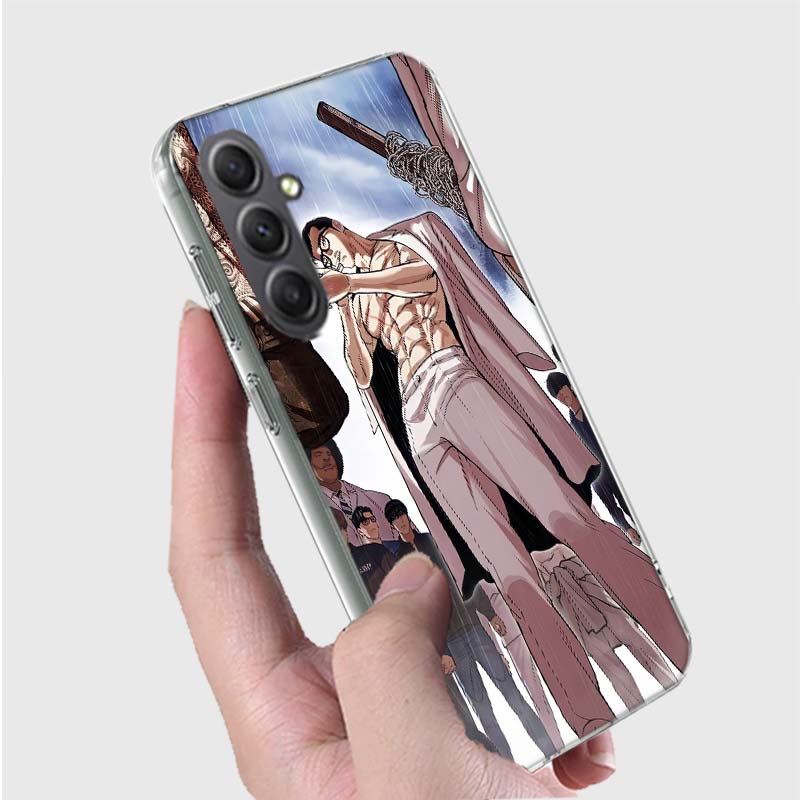 Чехол для телефона Jonggun Lookism для Samsung A16 A26 A36 A56 A17 A37 A57 A07 A06 A02S A03 A04S A05S Galaxy Note 20 10 A50S A71 A51 A3