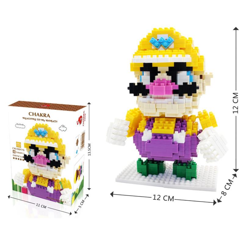 Super Mario Bros Plastic Puzzle Toy For Kids Educational Building Blocks Gift