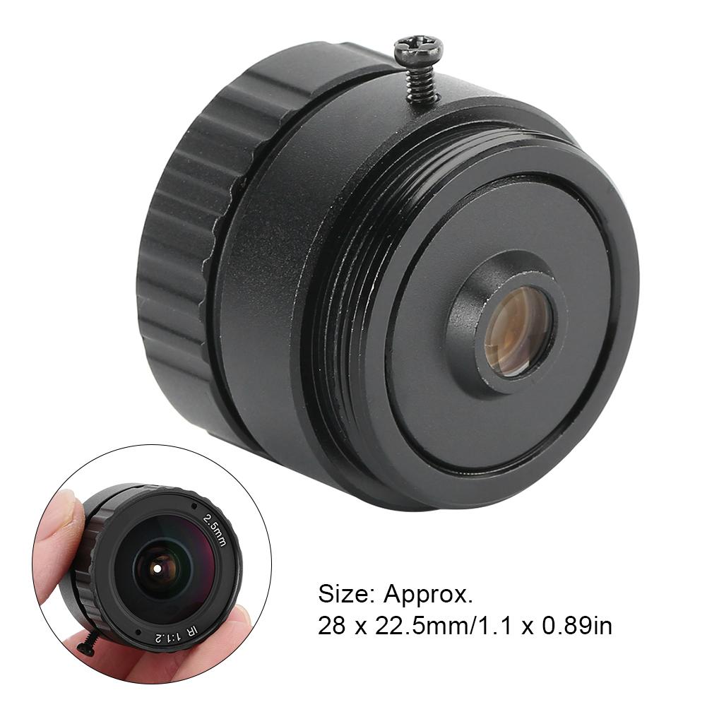 CCTV Fixed Lens 2.5mm 3MP Mount CS High Definition for Camera