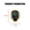 Car Sticker 1/2pcs Metal Car Hook Hanger Handbag Sticker Decor Accessories For Skoda Octavia Fabia Rapid VII Yeti Enyaq Kodiaq S
