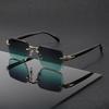 2026 Новая Мода Металлические Безрамные Солнцезащитные Очки Для Улицы, Путешествий и Велосипеда Защита от УФ Очки UV400 Унисекс Классические Очки для Вождения