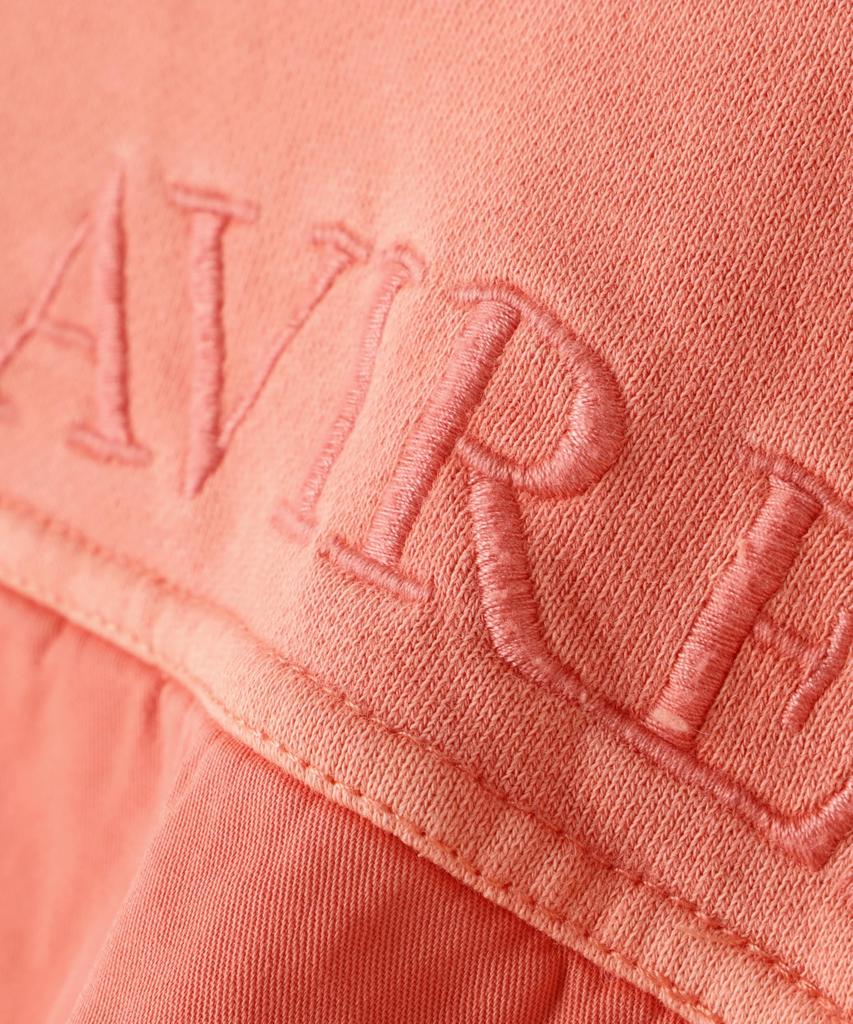AVIREX DOUBLE POCKET SWEAT Coral