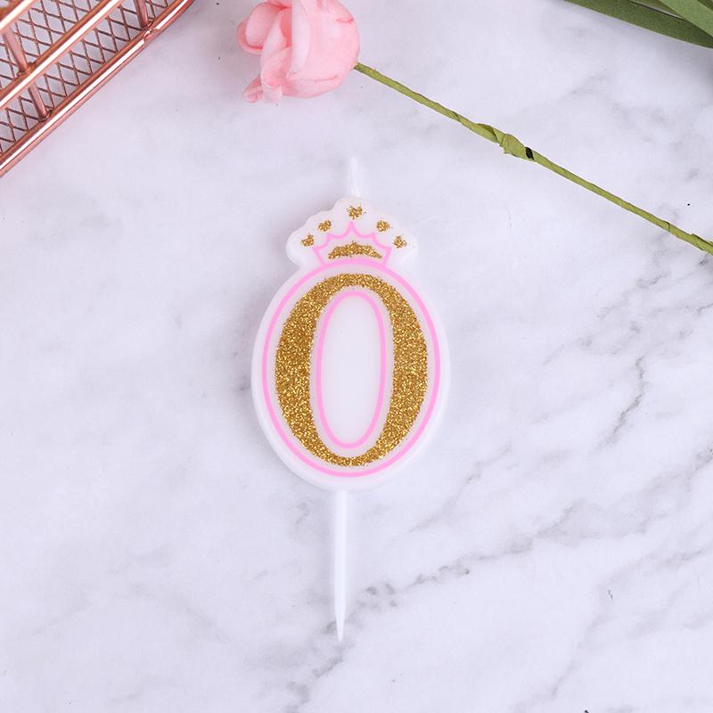 Свеча на день рождения в виде цифры