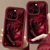 Великолепный чехол для телефона с узором «Капля дождя» и «Роза» для iPhone