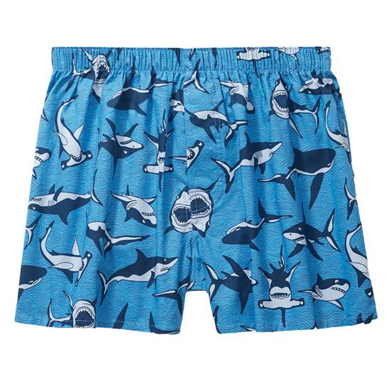 Мужские боксеры с эластичной резинкой на талии и принтом, свободные бесшовные, быстросохнущие, впитывающие влагу, тонкие домашние шорты больших размеров, шорты для сна, летние трусы