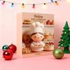 2025 Christmas Advent Calendar with Acrylic Pendant 24-Day Countdown Box Multifunctional Decoration for Kids