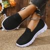 Women Sneakers Summer Mesh Breathable Sneakers Women Light Slip On Flat Platform Casual Loafers Anti-slip Walking Women Shoes
