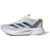 Adizero Boston 12 White Royal Lucid Lemon Men Sneakers Crystal-White Royal-Blue IE8493