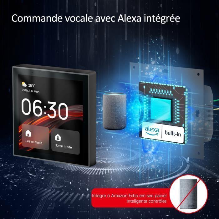 Panneau de commande central - Wifi Tuya - Alexa - Commande vocale intégrée - Passerelle ZigBee