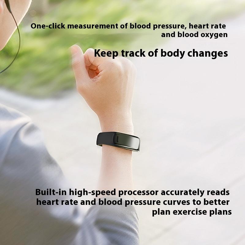 Браслет с шагомером TPU Bluetooth для мониторинга сна, информации и напоминаний, умный браслет