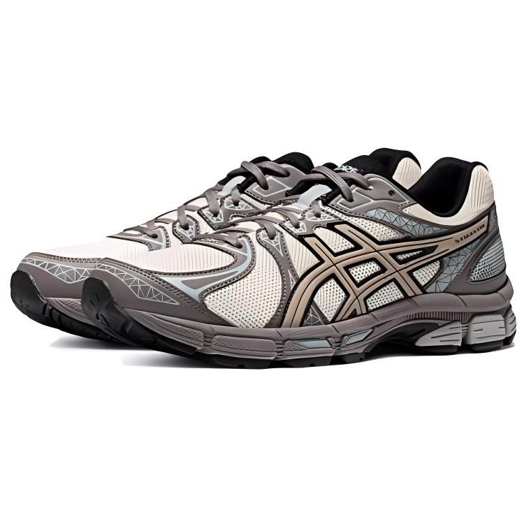 Asics Кроссовки для бега Gel Exalt 2 с амортизацией, износостойкие, дышащие, низкие, мужские, Белый Серый Коричневый 1011B918-100