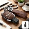 Keychain Car Smart Remote Key Case Leather Bag Cover For Mercedes Benz A B C E Class GLS GLA GLK GLC CLS CLA AMG W204 W205 MV4