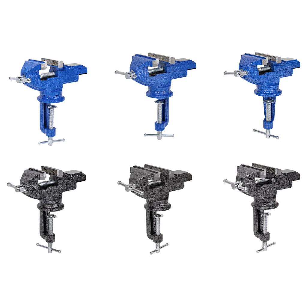 Универсальные маленькие тиски с поворотом на 360 градусов Маленькие верстачные тиски Бытовые настольные тиски Верстак для деревообработки для рабочего стола Шлифовальный станок