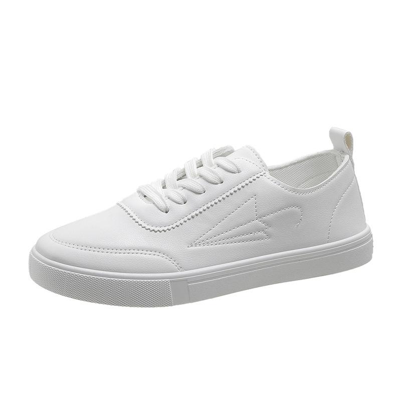 Early Spring Fashion Casual Sports Breathable Light White Shoes Women's Single Shoes