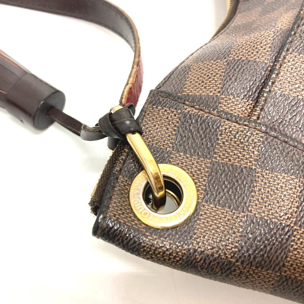 Louis Vuitton N42230 Damier South Bank Pochette Crossbody Tassel Shoulder Bag