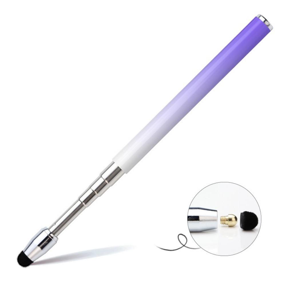 Stainless Steel Teaching Stick Retractable Handheld Presenter New Touch Screen Pen Teaching Tools
