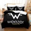 Хип-Хоп Weezer Комплект постельного белья Мультяшный Аниме Трехсекционный Комплект Взрослая Детская Спальня Трехсекционные Комплекты 3D Кавайный Легкое Одеяло