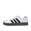 Adidas Neo VL COURT 2.0 Moonlight BlueTrack Leather Coverage Balance Low top Skateboard Shoes Unisex Blue White ID6015(Team1118-)