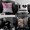 Хип-хоп Певец Горячий E-EminemS Наволочка Печать Рисунка Наволочка Гостиная Диван Подушка Чехол Спальня Комната Декор