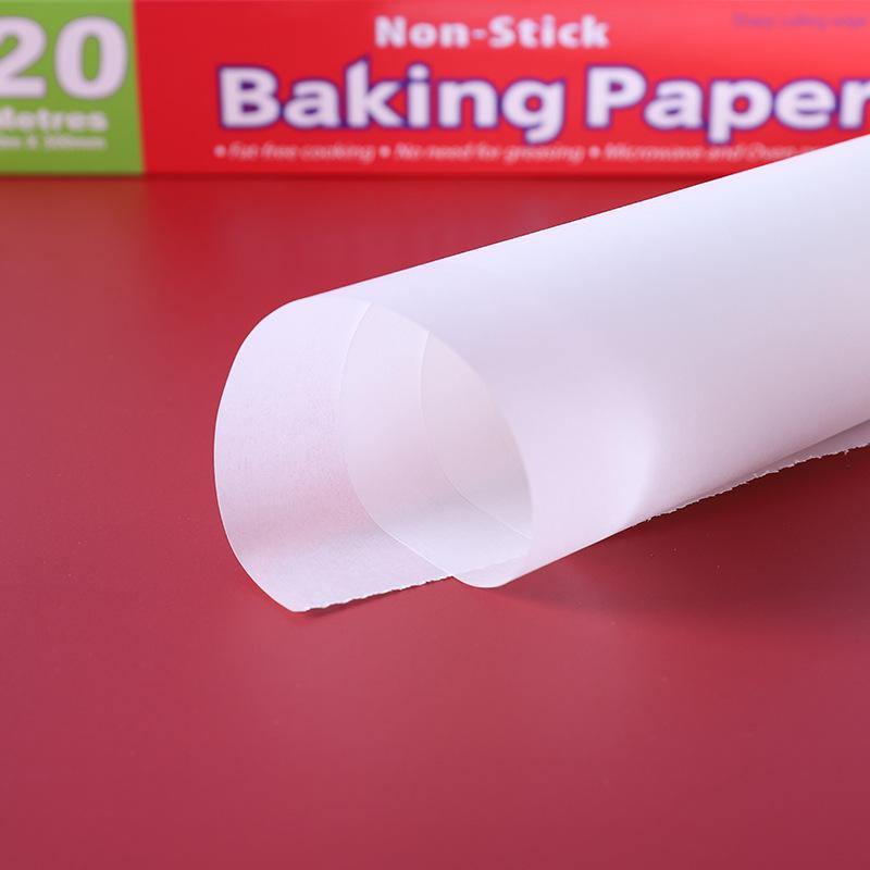 Рулон силиконовой маслостойкой бумаги для выпечки для духовки и барбекю, 20 м