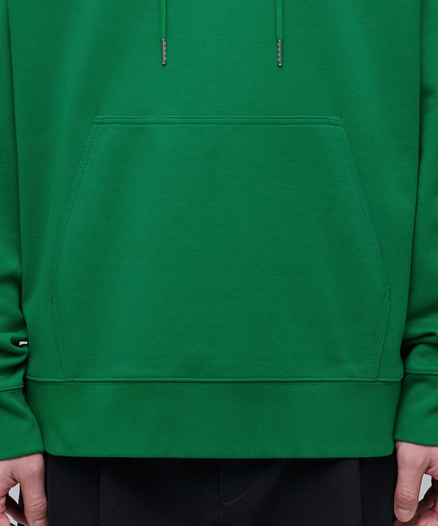 Свободная толстовка с капюшоном из махровой ткани [Jolly Green]