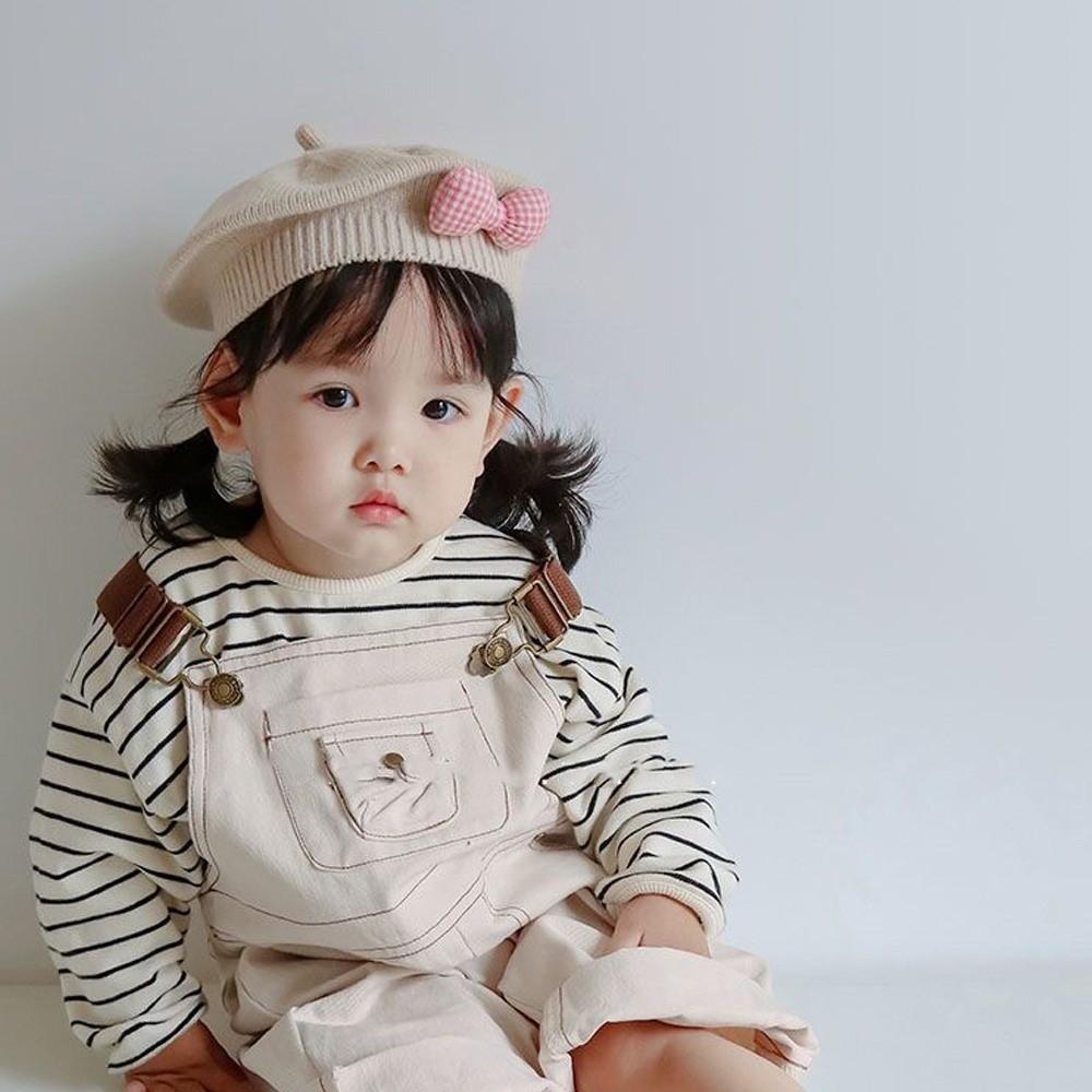 Теплые вязаные шапки милый берет с бантом модные шапки-бини шапка осень зима