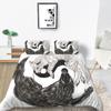2023 New Style Comforter Cover Set Cool Duvet Covers Highend 3D Wolf Printed Polyester Bedding Cover Set Fashionable Bedclothes