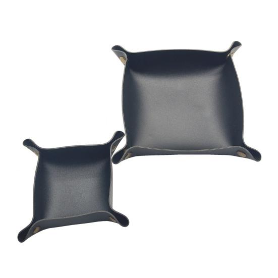 Многофункциональный складной лоток для хранения, однотонная подставка под кофейные чашки, декоративный органайзер для хранения ювелирных изделий