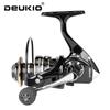 DEUKIO New Spinning Fishing Reel 5.2:1 High Speed Ratio Metal Spool Handle Sea Fishing Carp Fishing Reel Fishing Reel Universal Fishing Reel